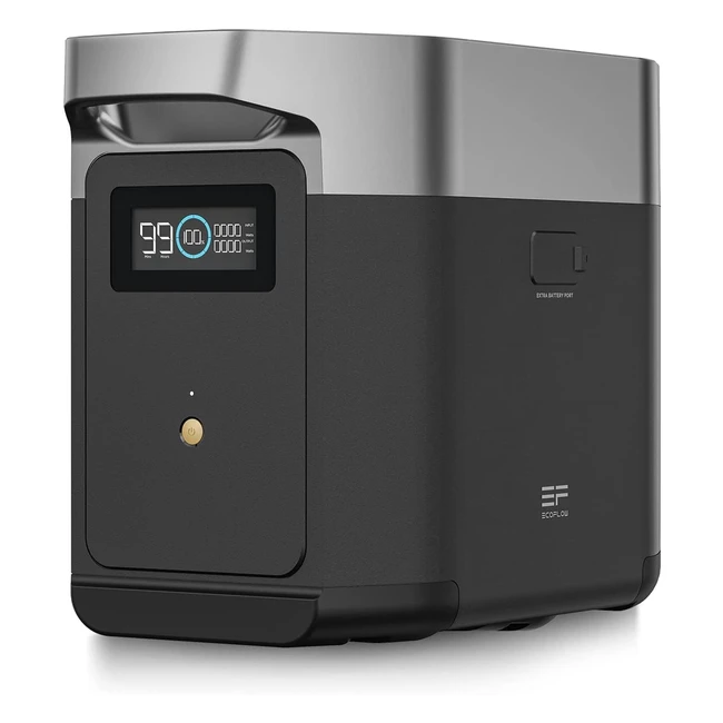 ef ecoflow delta 2 zustzlicher Akku 1024wh erweiterbare Energie fr Camping N