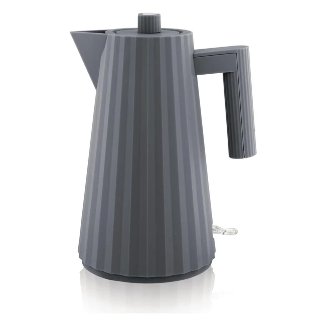 Hervidor Eléctrico Alessi Pliss MDL06 G 2400W - Diseño en Resina - Enchufe Europeo