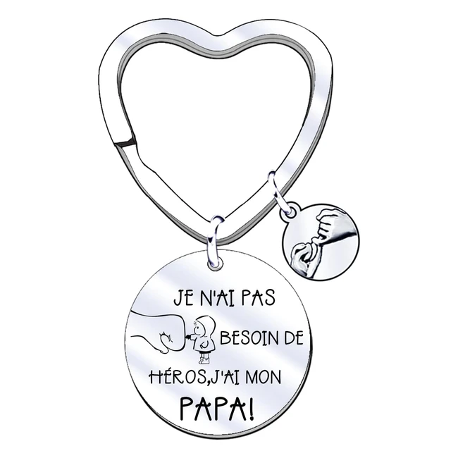 Porte-cls personnalis pour papa - Cadeau anniversaire fille - Pas cher - R
