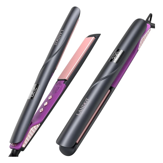 Landot Ceramic Hair Straighteners & Curlers Professional Iron 120230