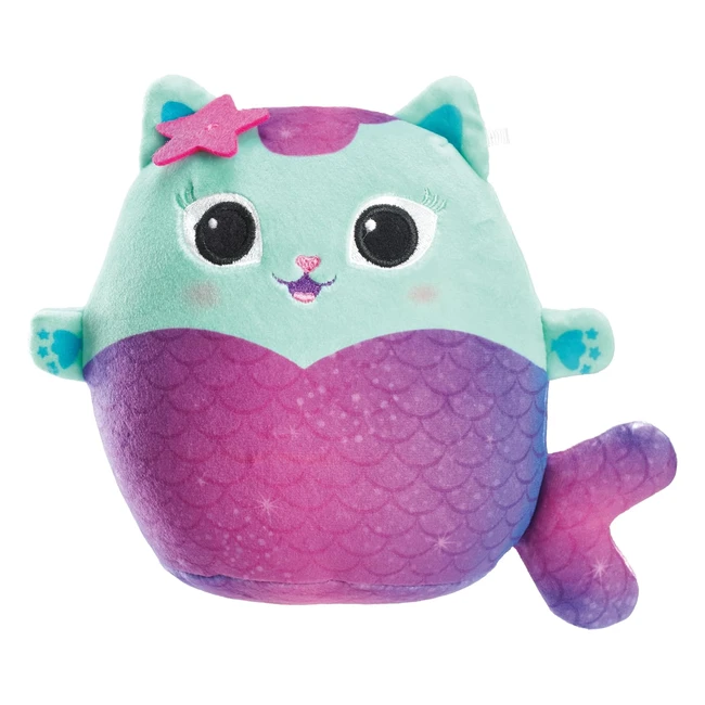 Schmidt Spiele 42795 Gabbys Dollhouse Squishy Plush Meerkitty 16 cm - Kuscheltie