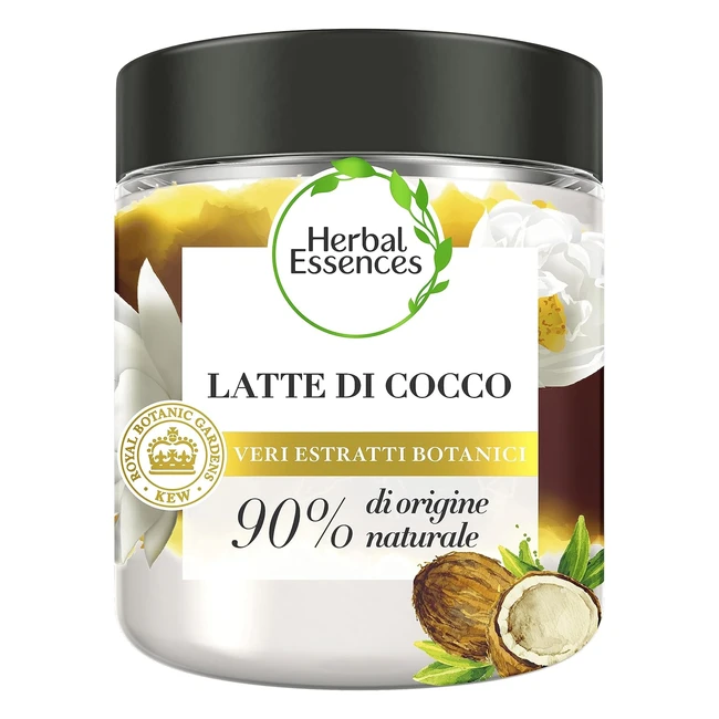 Maschera Capelli Idratante Herbal Essences con Latte di Cocco 250ml - Ref 1