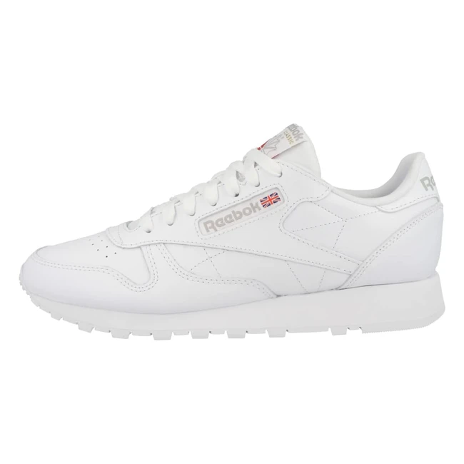 Reebok Herren Classic Leather Sneakers - FTWR White/Pure Grey 3 - Größe 39 - Top Qualität