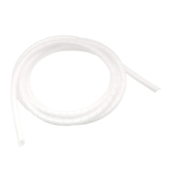 Amazon Basics Spiralhüllen 25m weiß Kabelmanagement flexibel robust