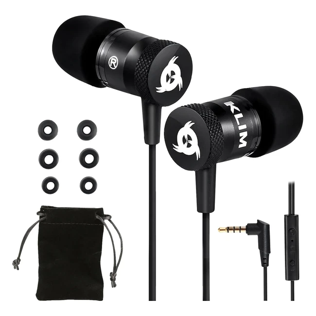 KLIM Fusion - Écouteurs Haute Qualité Audio Durables Garantis 5 Ans