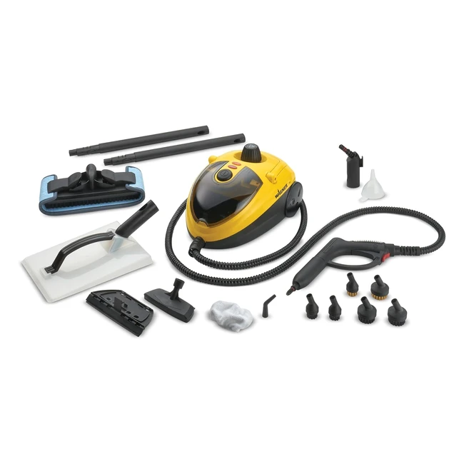 Nettoyeur Vapeur Wagner Power Steamer 915E - 18 Accessoires - Pression 35 Bar - 40 min de Vapeur - 12L Réservoir - 1500W