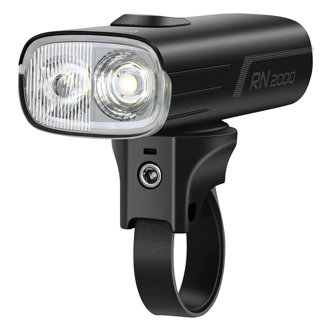 Olight RN 2000 Lampe Vélo Avant 2000 Lumens 6 Modes Télécommande Sans Fil