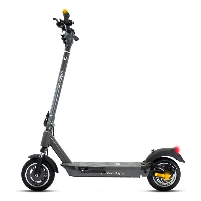 Monopattino Elettrico Smartgyro K2 Titan 48V 13000 mAh - Sospensioni - Display Multifunzione - Freno a Disco - App - Grigio
