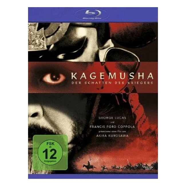 Kagemushader Schatten des Kriegers BD Bluray Import - Qualité HD, Action, Aventure