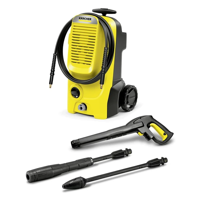 Karcher K 5 Classic Pressure Washer - Max 145 Bar - Flow Rate 500 Lh - Area Cov