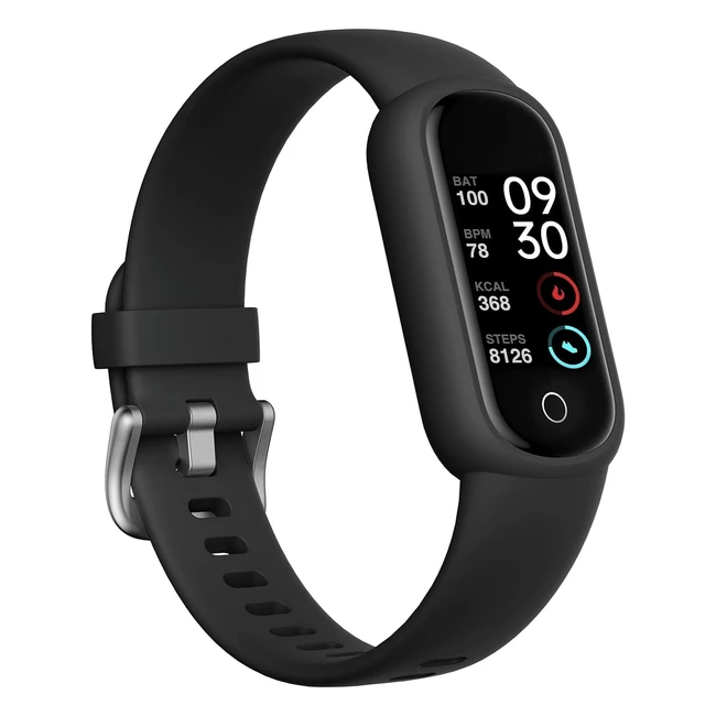 Toobur Fitness Tracker Watch with Heart Rate Sleep Tracker IP68 Waterproof Activ