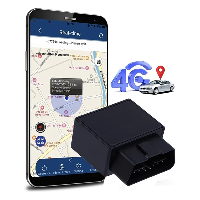 GPS Tracker 4G LTE OBD2 TKMARS TK816 - Protezione Antifurto - Tracciamento in Te