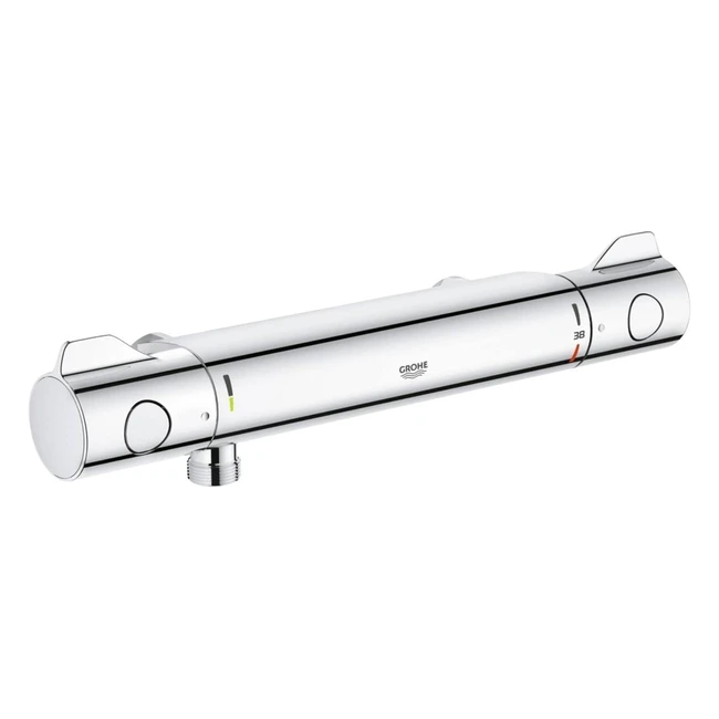 Grohe Mitigeur Thermostatique Douche Grohtherm 800 34561000 - Import Allemagne - Ecojoy, Safestop, Turbostat