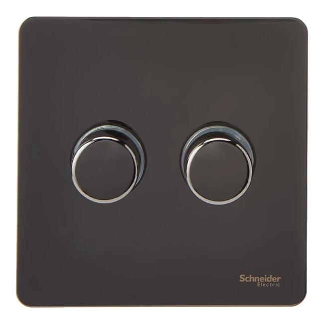 Schneider Electric Ultimate Screwless Flat Plate USFP Removable Front Plate GU6422CBN