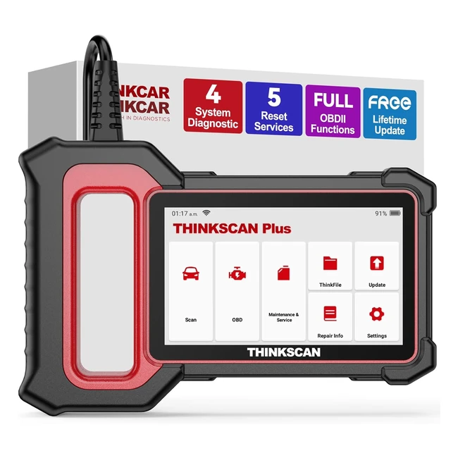thinkcar thinkscan plus s6 car diagnostic tool ABS SRS ECM Transmission