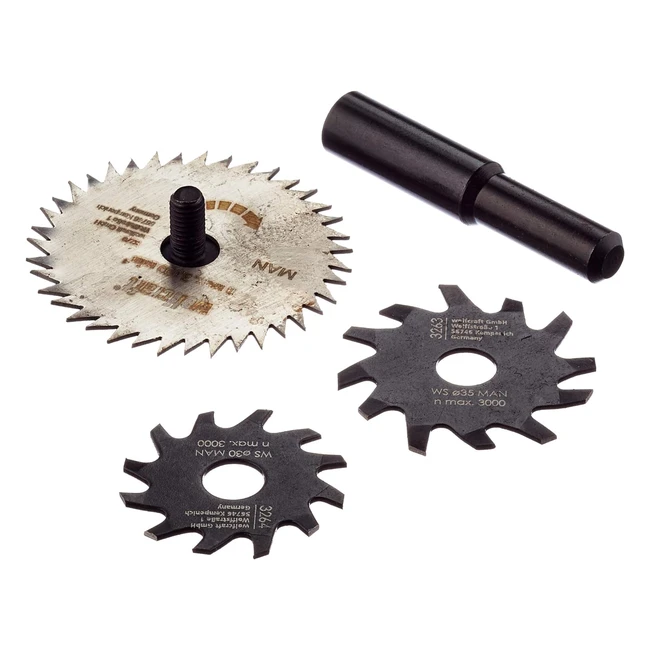 Juego de Fresas Universales Wolfcraft 3253000 - Diam 8mm - Referencia 3263000