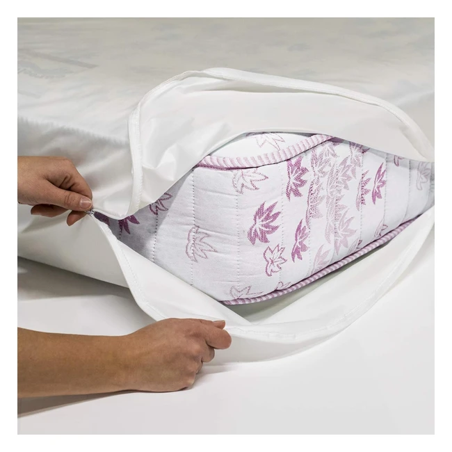 Set antiacaro Sogno - Coprimaterasso 90x200x20cm e Copricuscino 50x80cm - Allerg