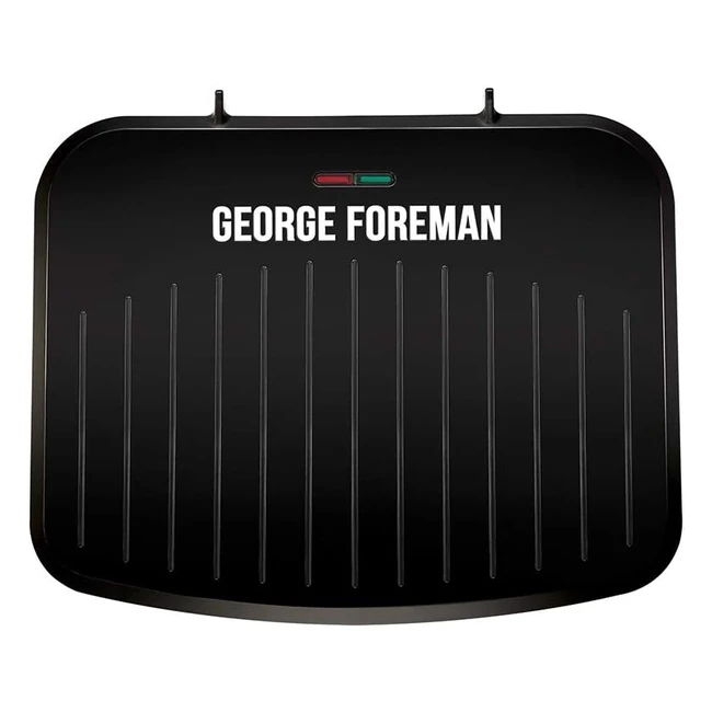 George Foreman Medium Electric Fit Grill - Non Stick Healthy Griddle Toastie Hot
