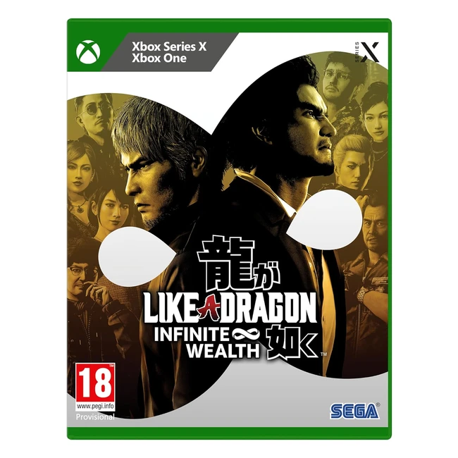 Xbox Series X Like a Dragon Infinite Wealth RPG Game