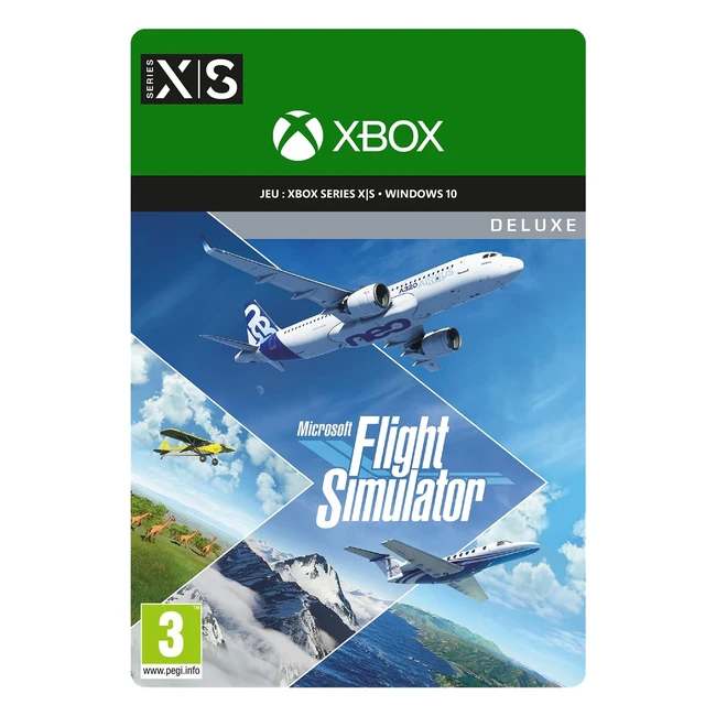Microsoft Flight Simulator Deluxe Edition - Code jeu  tlcharger pour PC et