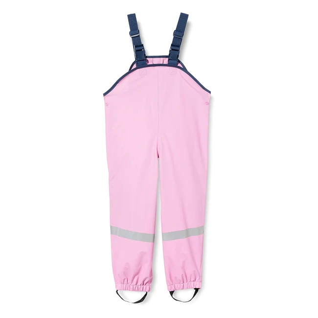Playshoes Pantaloni Fango Salopette Antipioggia Unisex Rosa 116