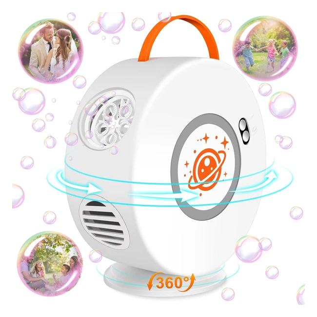 Macchina Bolle Soffiatore Automatico 90360 500ml 4000bollemin Giocattoli Picnic