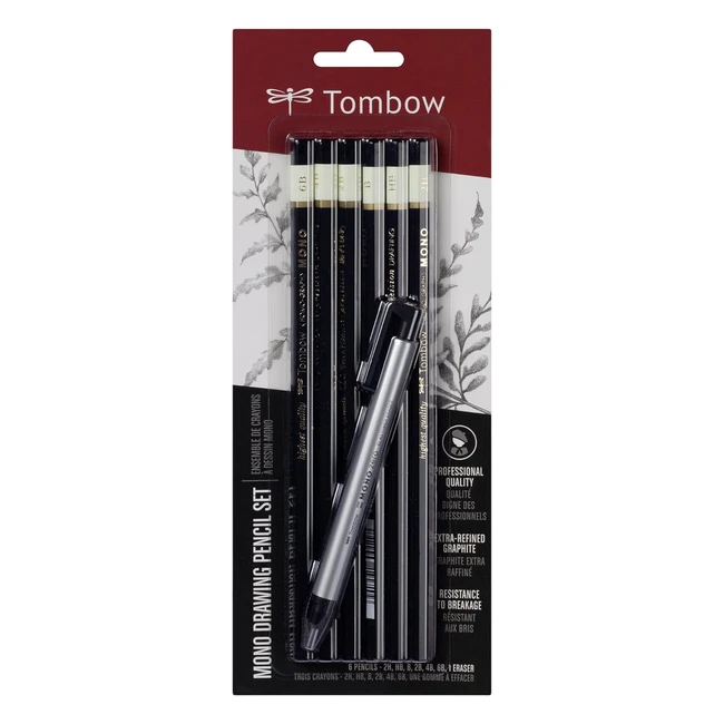 Lápices de Dibujo Tombow Mono - Calidad Óptima - Referencia XYZ