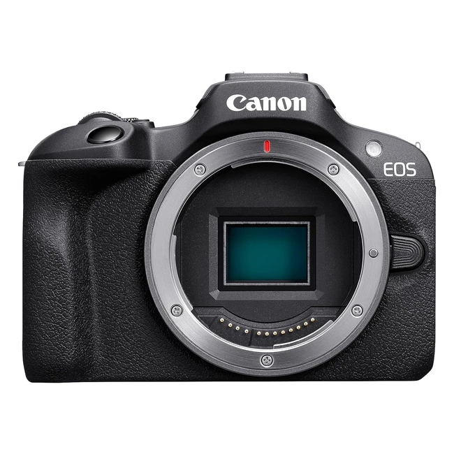 Canon EOS R100 Mirrorless Camera | 24.1MP APS-C Sensor | Dual Pixel AF | 4K Video