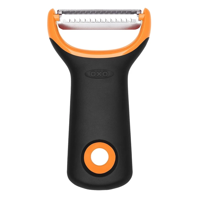 Oxo Good Grips Julienne Prep Peeler - Black - Compact Sharp Blades Ergonomic H