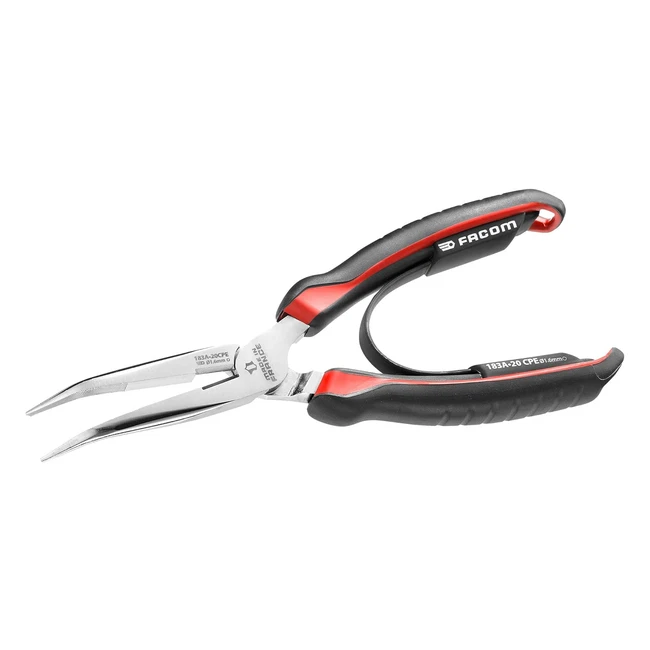 Alicate Facom 183A20CPE 12 Redondos Cortos Delgados 200mm