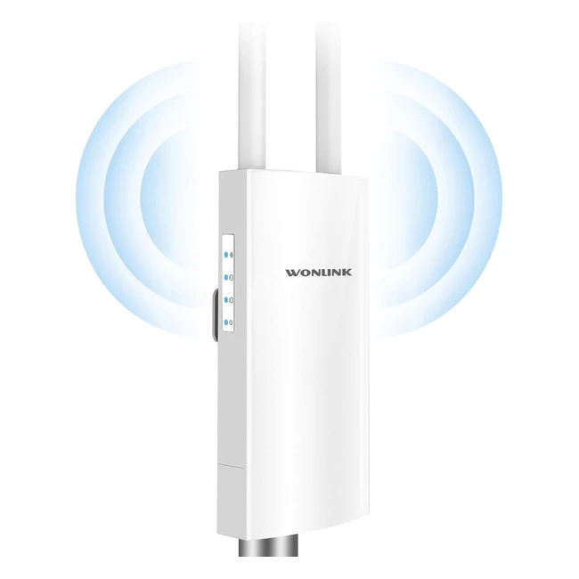 Ripetitore Wifi Esterno 1200mbps Dual Band 5ghz 24ghz Outdoor Access Point con P