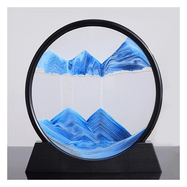 Cadre sablier dcoratif sable mouvant 3D art du sable en mouvement - Kit de sab