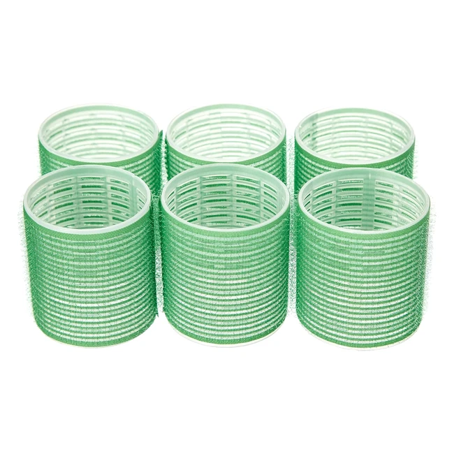 Set 6 Bigodini Diametro 60 mm Verde Fripacmedis Le Coiffeur