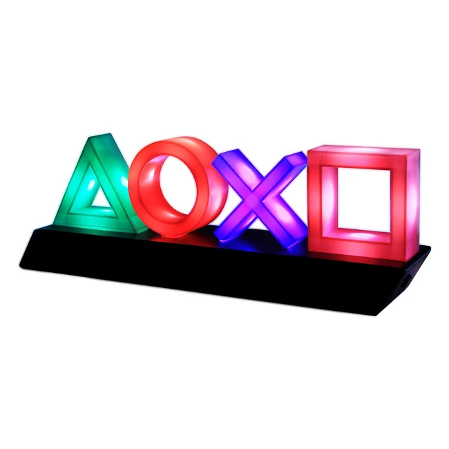 Lumire icnes PlayStation Paladone - 3 modes ractifs musique - Dco jeu