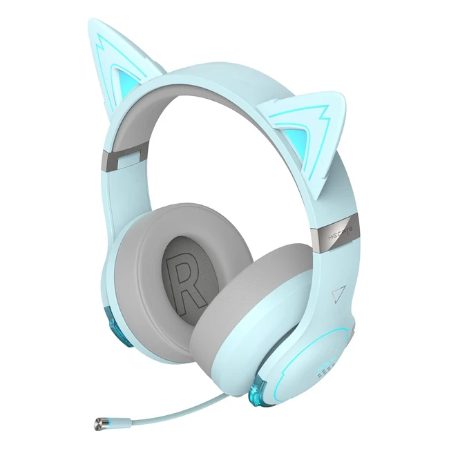 Cuffie Gaming Over Ear Edifier Hecate G5BT Cat - RGB Luce Gatto Magnetiche - Blu