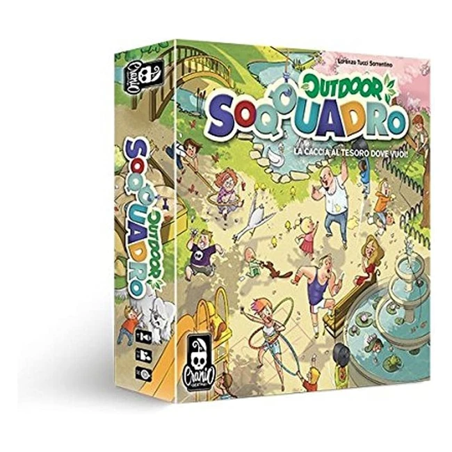 Gioco Soqquadro Outdoor CC051 - Cranio Creations - Caccia al Tesoro - Viaggio - 2-10 Giocatori