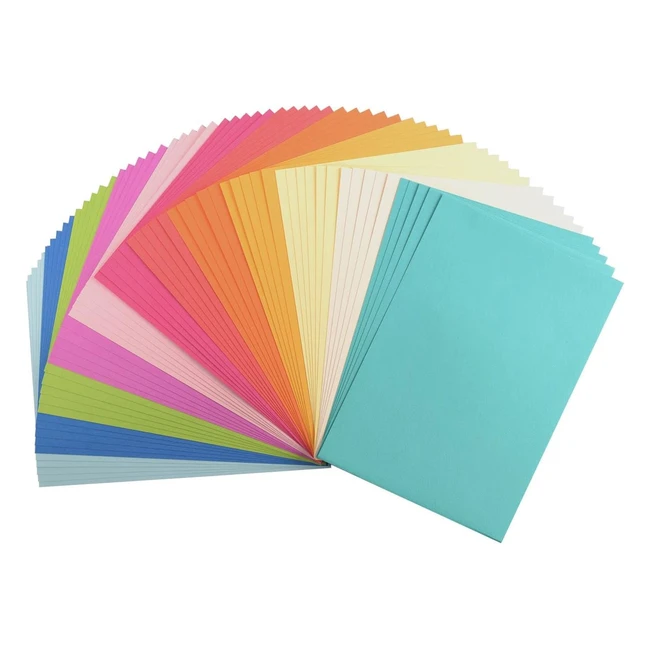 Florence Vaessen Smooth Cardstock Summer Colours Mix A4 60 Sheets 216gsm