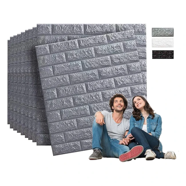 Paneles Decorativos 3D Autoadhesivos - Edihome - Ref 77x70cm - Ideal para Cocin