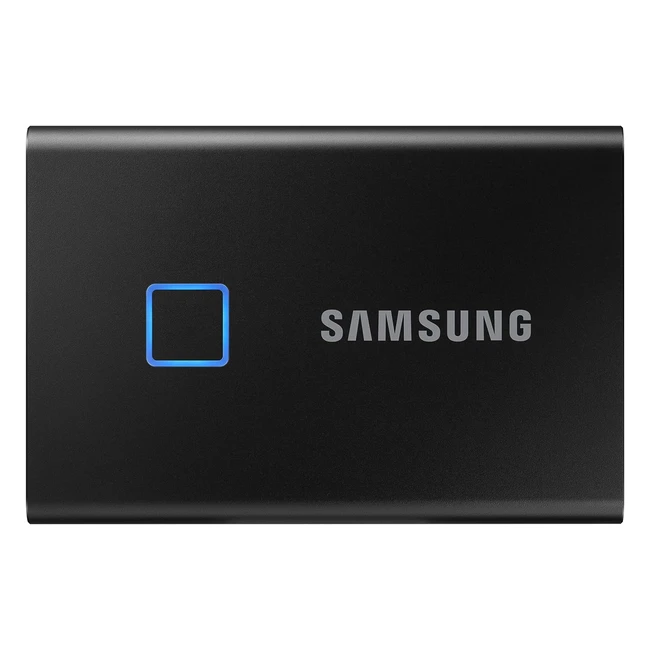 Samsung Portable SSD T7 Touch 1TB USB 32 Gen2 1050 MBs Lesen 1000 MBs Schreibe