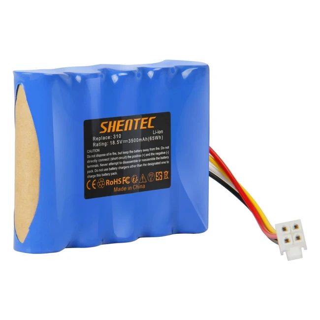 Batterie Shentec Li-ion 185V 3500mAh pour Gardena Sileno R100Li R130Li R160Li A