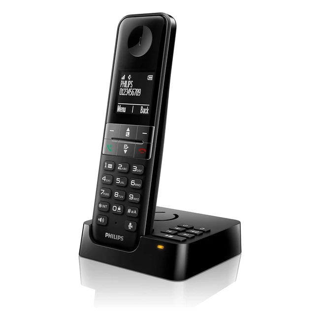 Philips schnurloses Telefon mit Anrufnummernerkennung und Freisprechfunktion