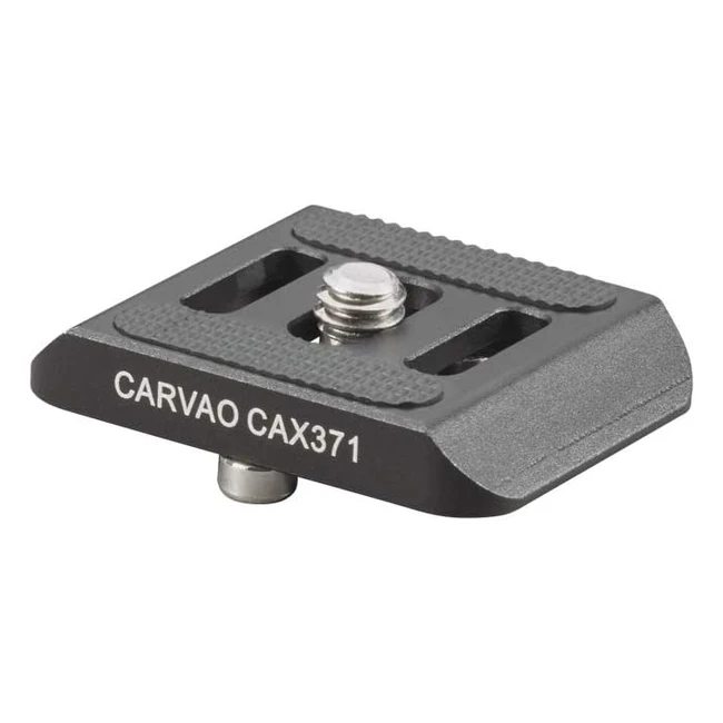 Cullmann Carvao CAX 371 Schnellkupplungsjustierplatte 14 Schwarz - Hochwertige 