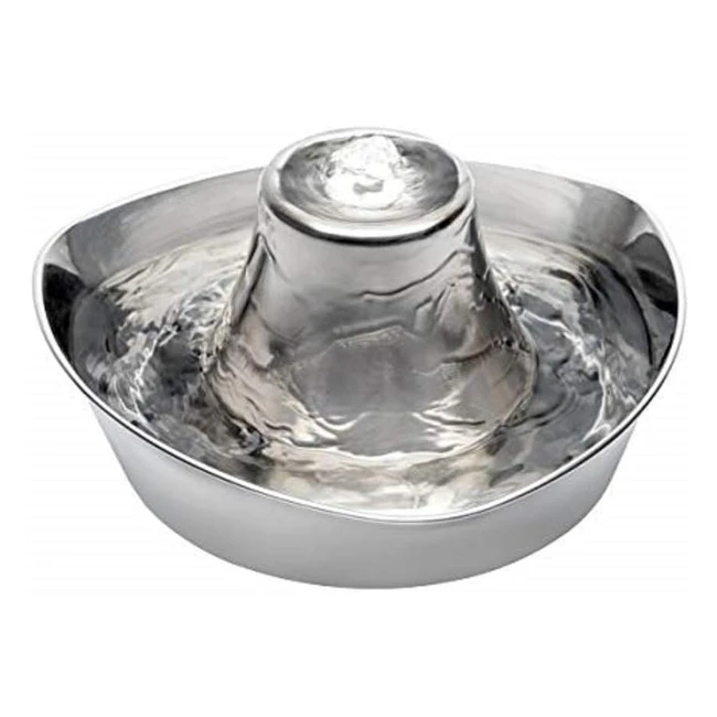 Fontaine  boire Petsafe Seaside en acier inoxydable - Capacit 18L