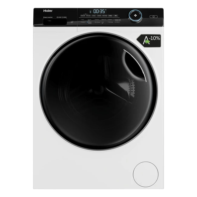 Lavadora Haier iPro Series 5 HW90B14959EU1IB 9kg Función Vapor - Motor Direct Motion - Tratamiento Antibacterias