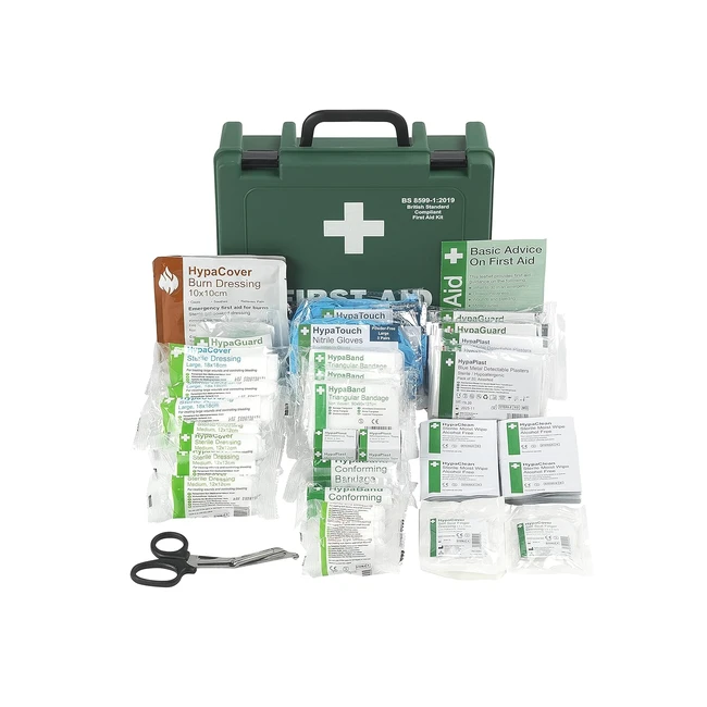 Safety First Aid K3170MD Economy Catering Kitchen First Aid Kit Medium Fully Stocked - British Standard