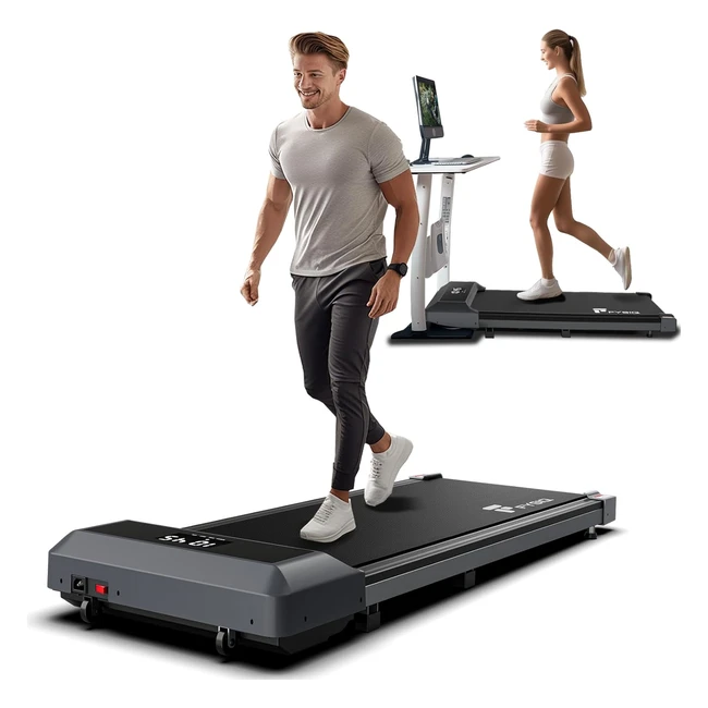 Fysiq FWONE Laufband Schreibtisch 2in1 Bluetooth - 110kg Tragfähigkeit