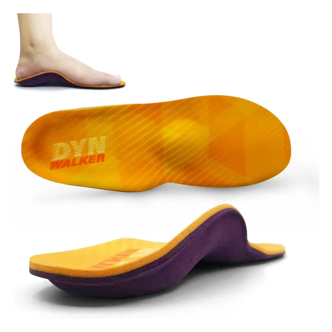 Plantari Ortopedici Dynwalker WD3 Arancione S Women 3940 - Supporto Plantare Arc