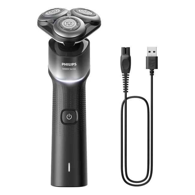 Philips X500400 Serie 5000 Afeitadora Eléctrica para Hombre - SkinProtect - Cabezal Flexible 360 - Carga en 1h