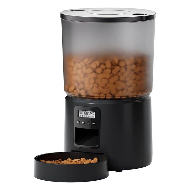 Comedero Gato Automático 5L - Bemoony - Ref. 123456 - Temporizador Programable - Función de Grabación