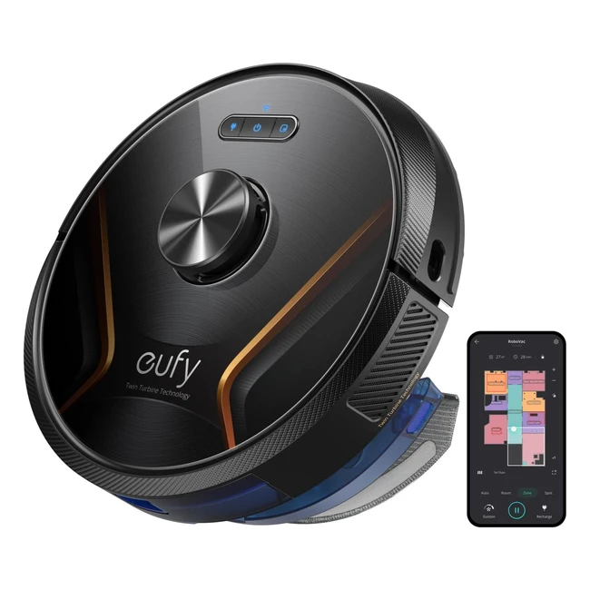Eufy Robovac X8 Hybrid Saugroboter mit Wischfunktion 2x 2000pa Saugleistung